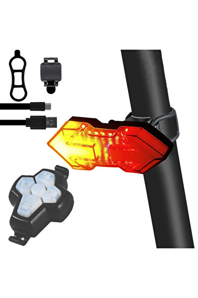 Choice Turn 299 Wireless Remote Turn Signal Bicycle Light MTB Direction Indic...
