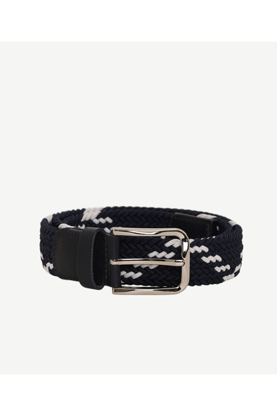 Yargıcı Color Transition Detailed Elastic Knitted Belt