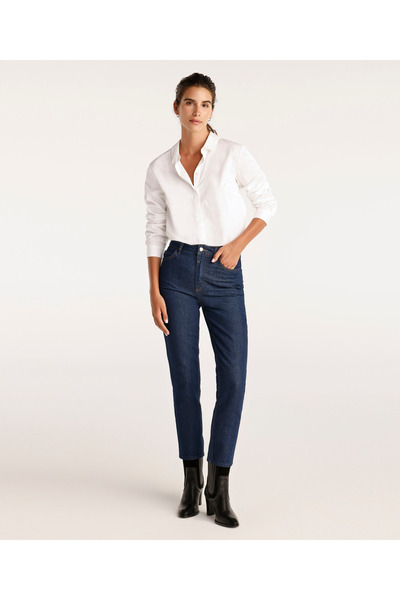 Yargıcı Mom Fit Denim Trousers