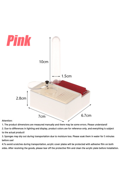 Choice1 1PC Pink 1PC 3D Printed Ant Farm Queen Ant's Nest Supplies for Beginn...