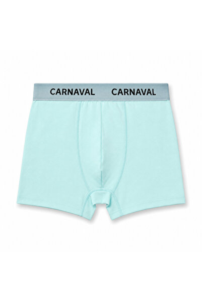 CARNAVAL SOCKS Ανδρικά μποξεράκια CARNAVAL Mint Green από βαμβάκι Premium