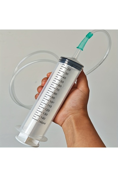 Choice3 150Mllight Pipe Durable Large Capacity Plastic Syringes - 100ml, 150m...