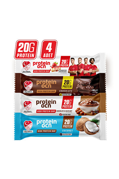 Proteinocean Protein Bar - Karma Kutu - 50g X 4 Adet
