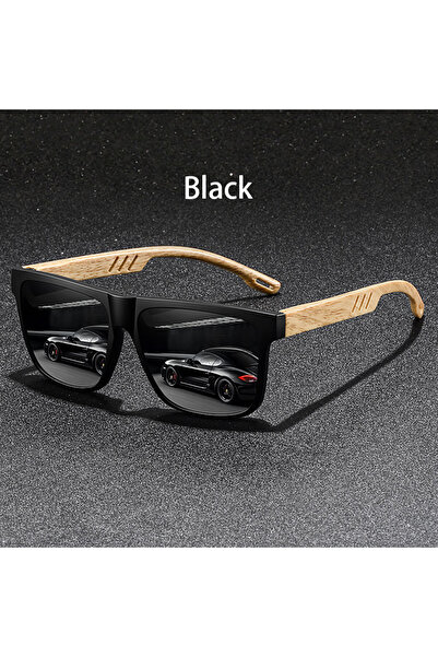choice2 Black Fashion Eyewear Vintage Unisex Square Sunglasses Men Women Fish...