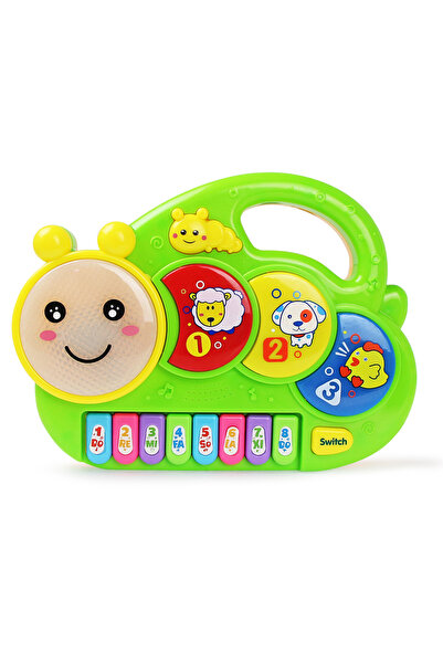 choice2 B Green Kid Cartoon Piano Keyboard Game Electronic Multifunctional To...
