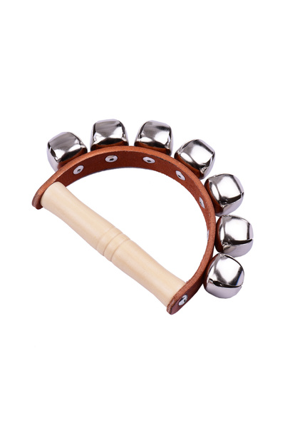Choice 7pcs Handbell Hand Bells with 5pcs/7pcs Jingle Bells Wood Handle Music...