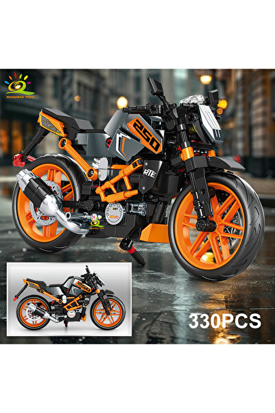 Choice5 NO.68 no box HUIQIBAO MOC Motorbike Model Building Blocks City Moto R...