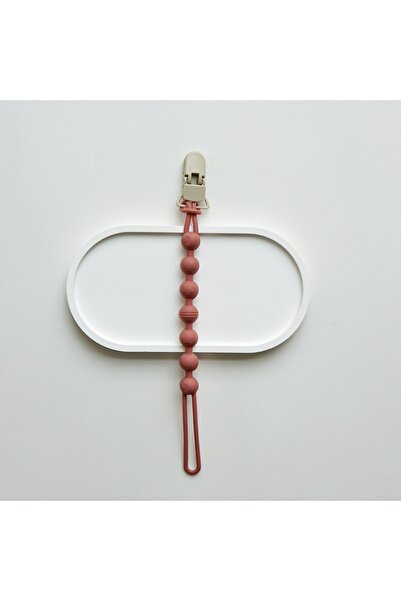 Choice5 cameo brown Instagram's New Solid Color Silicone Chain Baby Pacifier ...