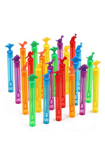 Choice 12Pcs Mix 12/24Pcs Dinosaur Bubble Tube Empty Soap Bubble Bottle Toys ...