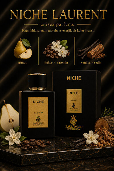 NİCHE LAURENT Unisex Parfüm EDP Uzun Süre Kalıcı 50 ml