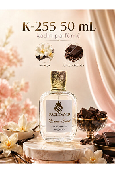 K-255 BİTTER ÇİKOLATA EDP PARFÜM UZUN SÜRE KALICI 50ML
