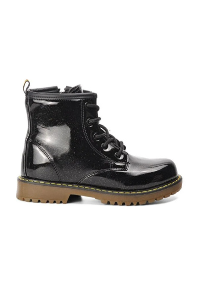 Generic Brand Pk23-705 Girl's Booties Black