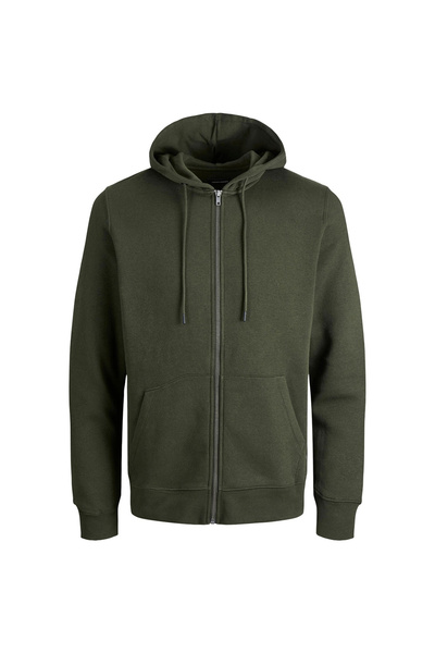 Jack & Jones Jack&Jones 12210830 Jjestar Basic Sweat Zip Hood Men's Cardigan ...