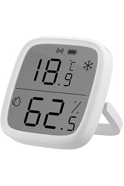Sonoff Senzor de temperatura si umiditate SONOFF, SNZB-02D Zigbee 3.0 cu afis...