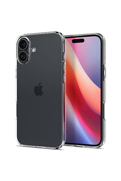Spigen Husă pentru Apple iPhone 16 transparentă cu cristale lichide