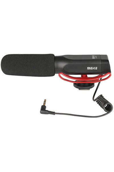 Meike Microfon Shotgun MK-MP2 condensator cardioid cu mufă jack de 3.5mm