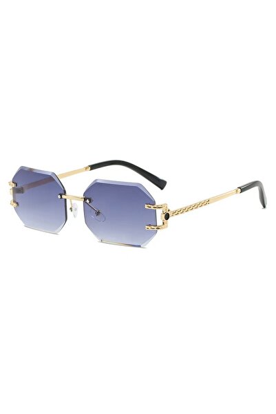 Choice4 MULTI 2 New Vintage Square Sunglasses Women Men Frameless Rectangle S...