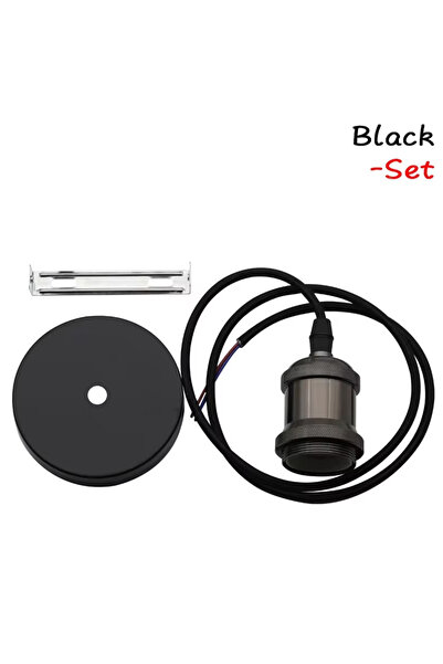 Choice E27 Black Retro Pendant Lights E27 110V 220V Socket Vintage Aluminum C...
