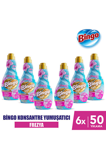 Bingo Soft Konsantre Yumuşatıcı Nem Kokusu Karşıtı 1200MLX6