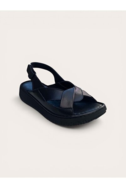 Kristal Bio.18 Full Orthopedic Leather Inside and Out Women's Slip-On Sandals