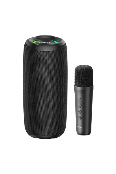 Choice 1 microphone Zealot-MP2 Karaoke Machine Portable Bluetooth Speaker wit...