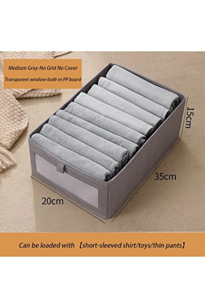 Choice Grey M 1Pcs Pants Storage Box Clothes Organizers of Cabinets and Drawe...
