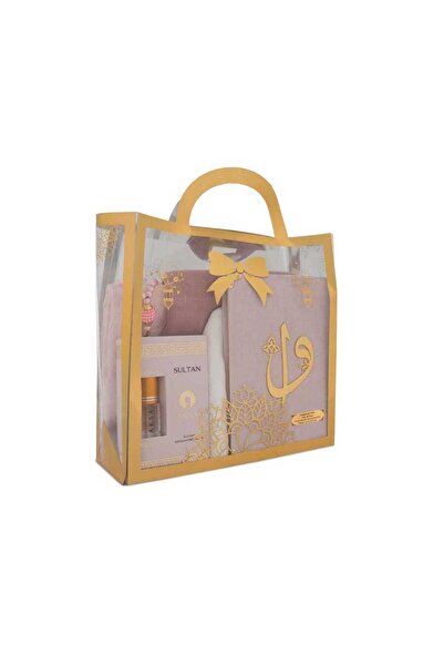 Hayrat Neşriyat Scarf + Headscarf + Prayer Rug + Prayer Beads + Essence + Ras...