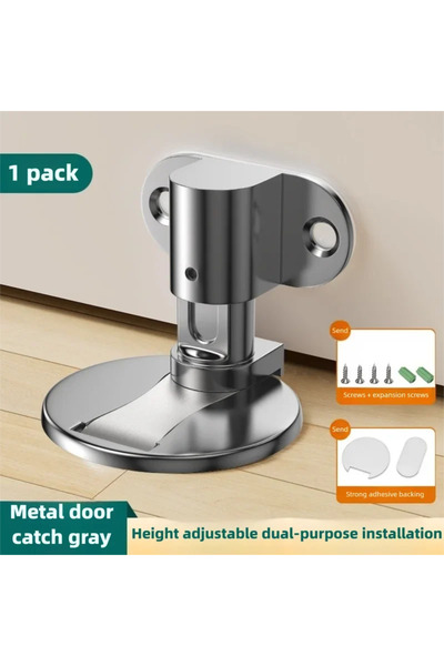 Choice4 Gary - 1 Pieces Perforation-Free Stainless Steel Door Stop Strong Mag...