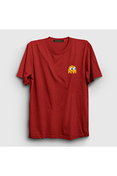 Presmono Unisex Red Clyde Pac Man Pacman T-shirt310343tt