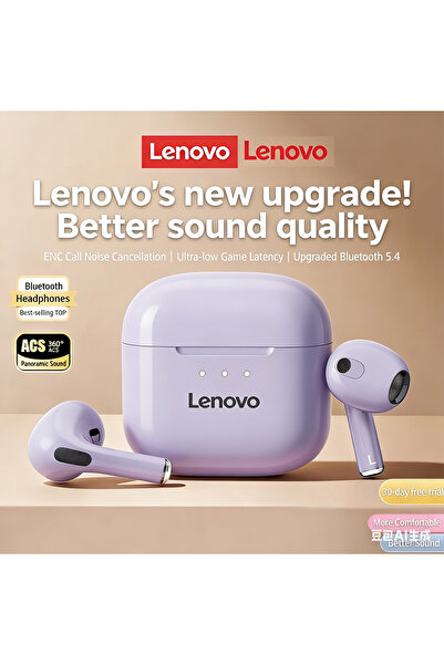 choice2 سماعات لينوفو الأصلية LP40Pro TWS بتقنية البلوتوث 5.1 سريعة الاتصال ب...