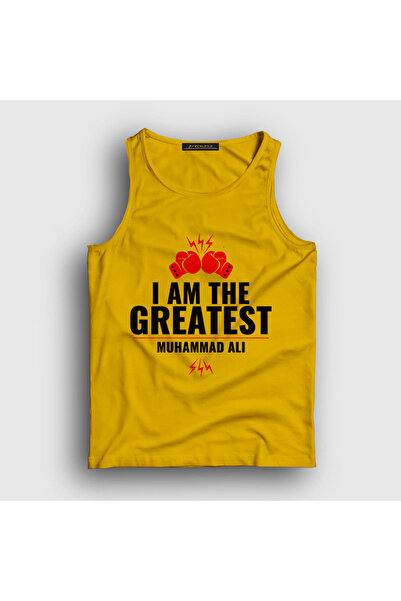 Presmono Cel mai mare sportiv Muhammad Ali unisex galben230280TT