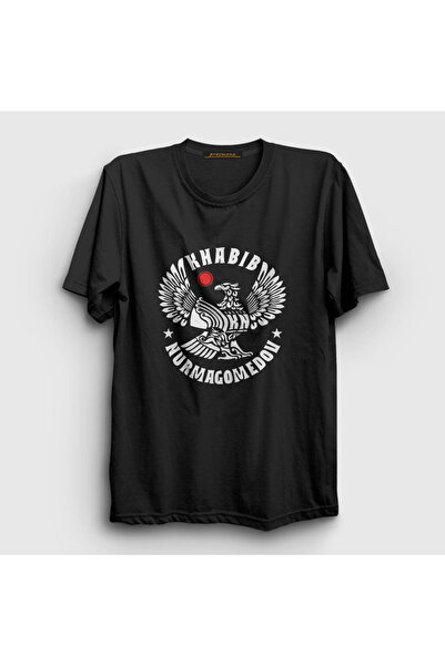 Presmono Unisex Black Eagle V3 Ufc Khabib Nurmagomedov T-shirt314250tt