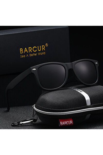 Choice3 MatteBlack BARCUR Sports UV400 Men's Polarized Sunglasses Durable and...