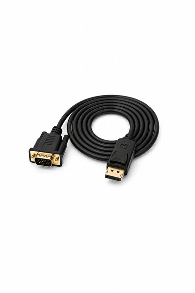 MVLH DP - VGA Dönüştürücü Kablo 1.8M - DisplayPort Erkek to VGA Erkek HD 1080P