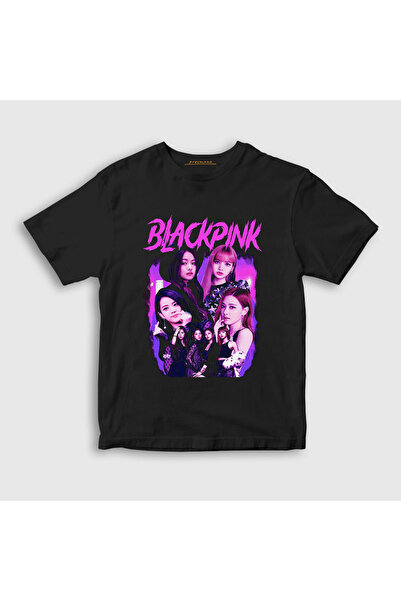 Presmono Unisex Kids Black Lisa Jennie Rose Jisoo Blackpink T-Shirt 571808Tt