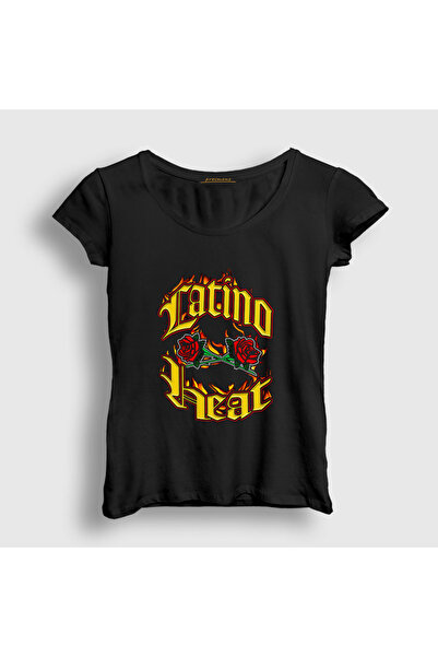 Presmono Women's Black Latino Heat Wwe Eddie Guerrero T-Shirt 587972Tt