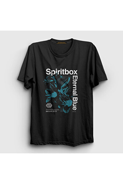 Presmono Unisex Negru Eternal Blue Spiritbox T-Shirt 581521tt