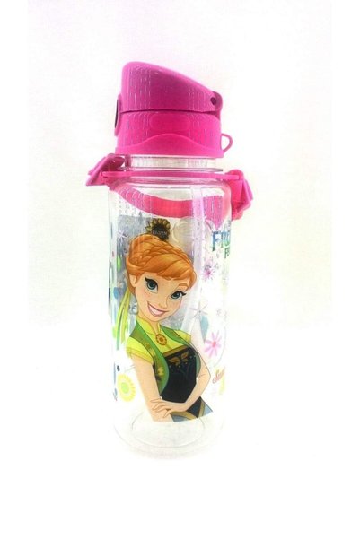 Generic Brand Anna & Elsa 500 ml Unbreakable Body Transparent Flask 78728