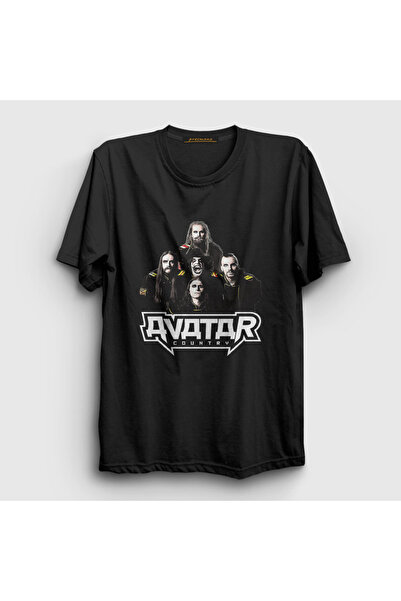 Presmono Унисекс T-shirt Black Band Metal Avatar 430401tt