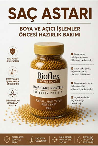Bioflex Profesyonel Etki | Saç Dökülmesine Ve Yıpranmaya Karşı Saç Bakım Prot...