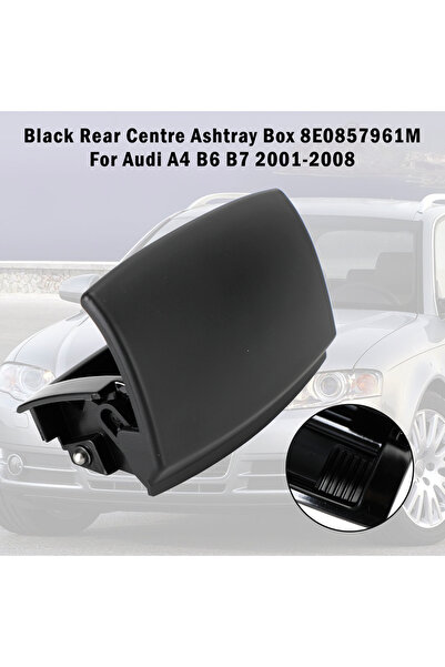 Choice Artudatech Black Rear Centre Ashtray Box 8E0857961M For Audi A4 B6 B7 ...
