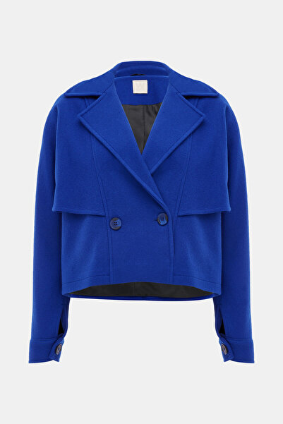 W Collection SAKS KRUVAZE YAKA KABAN