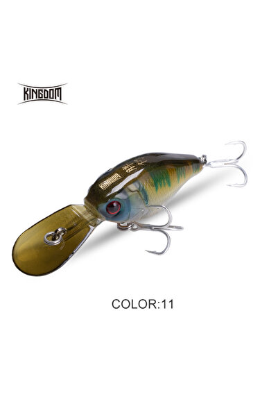 Kingdom 5g 37mm 5316-11 Crazy Crankbaits Slow Sinking Fishing Lures Mini Minn...