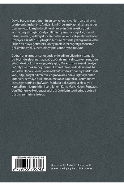 Genel Markalar Sermayenin Mekanları - David Harvey 9789755705743