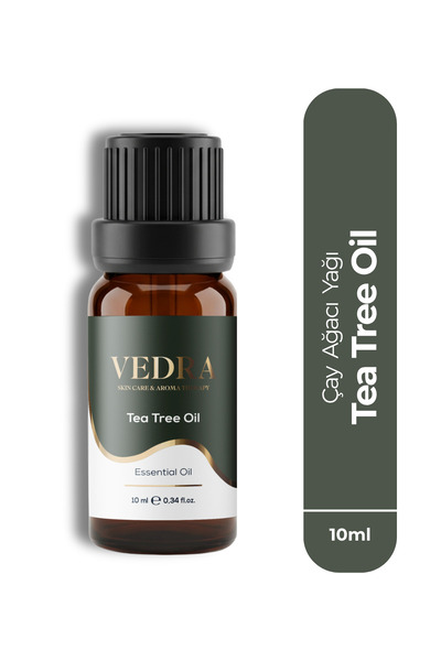 Çay Ağacı Yağı (%100 Saf, Soğuk Sıkım) Tea Tree Oil 10 ML