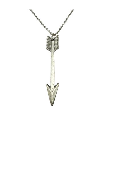 Herşey Nota Arrow Figured Necklace – with 60 cm Chain
