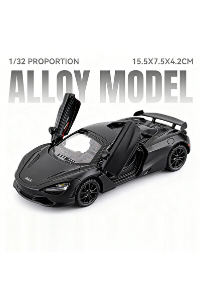 Choice4 سيارة 720S سوداء بمقياس 1:32، نموذج سيارة رياضية 720S سينا، لعبة سيار...