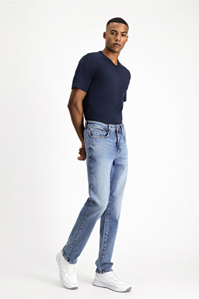 Kiğılı Slim Fit Dar Kesim Likralı Denim Pantolon
