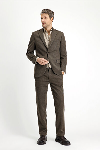 Kiğılı 7 Drop Slim Fit Slim Fit Lycra Knitted Classic Fabric Trousers