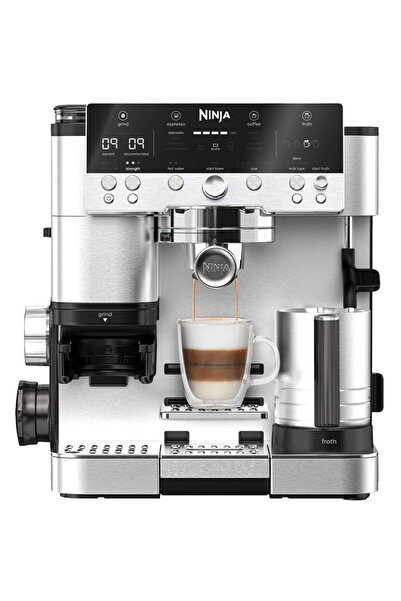 NINJA Espressor semi-automat 3in1 Luxe Café Premier ES601EU, 1650W, Cold Brew...